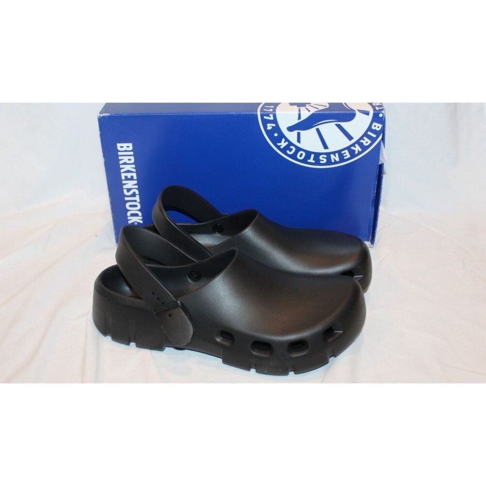 Birkenstock Men's Birki Flow EVA Regular Fit Men Casual Shoes Clogs Black EU 43